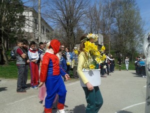 Првоаприлске маске у Великом Поповићу код Деспотовца