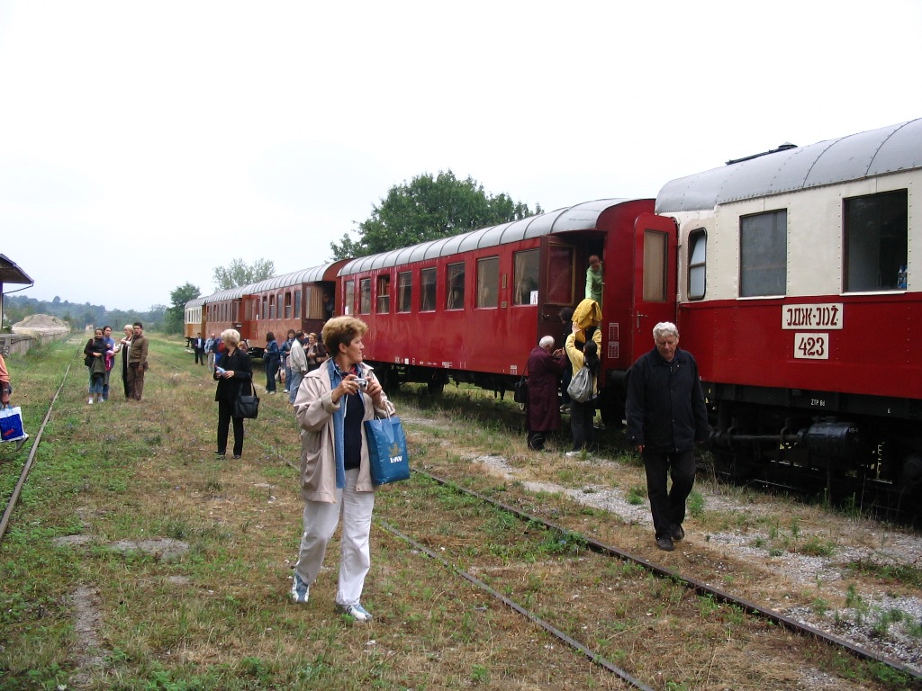 Туристички воз "Романса" у Деспотовцу августа 2007.године