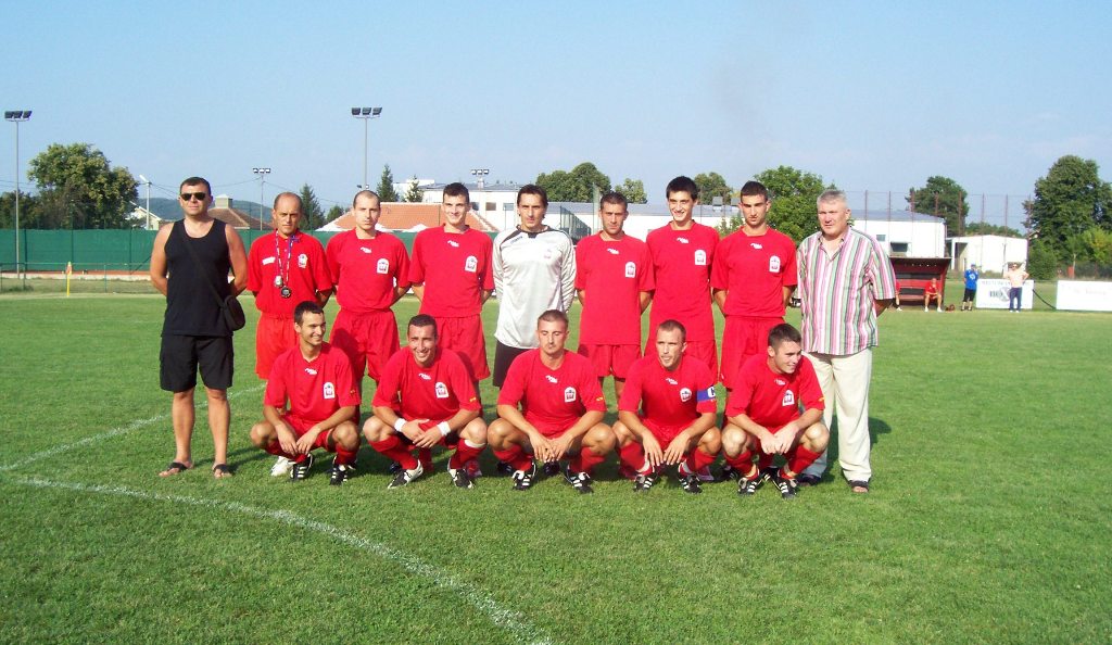 Фудбалски клуб "Раднички" Свилајнац 2008.године. Фото: Р. Угрнић