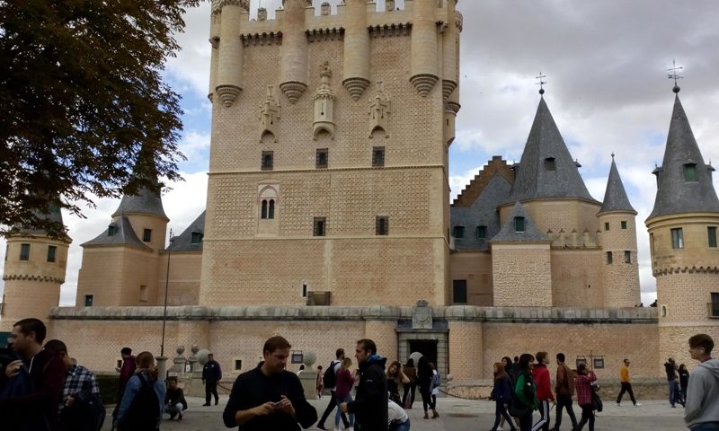 Дворац Алказар Сеговиа у Шпанији