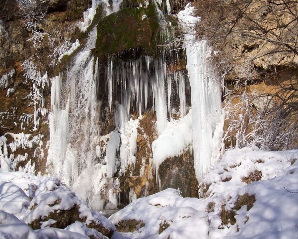 Водопад Велики бук Лисине